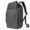 Sac À Dos Ordinateur Urbain Hydrofuge Gris Sacs Bange