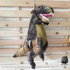 Sac à dos original dinosaure 3D suspendue avec un fond en bois