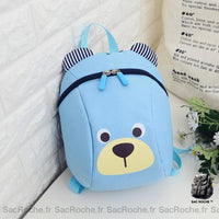 Sac à dos ourson enfant - modèle Bleu - Sac Roche ™