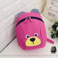 Sac à dos ourson enfant - modèle Rose - Sac Roche ™