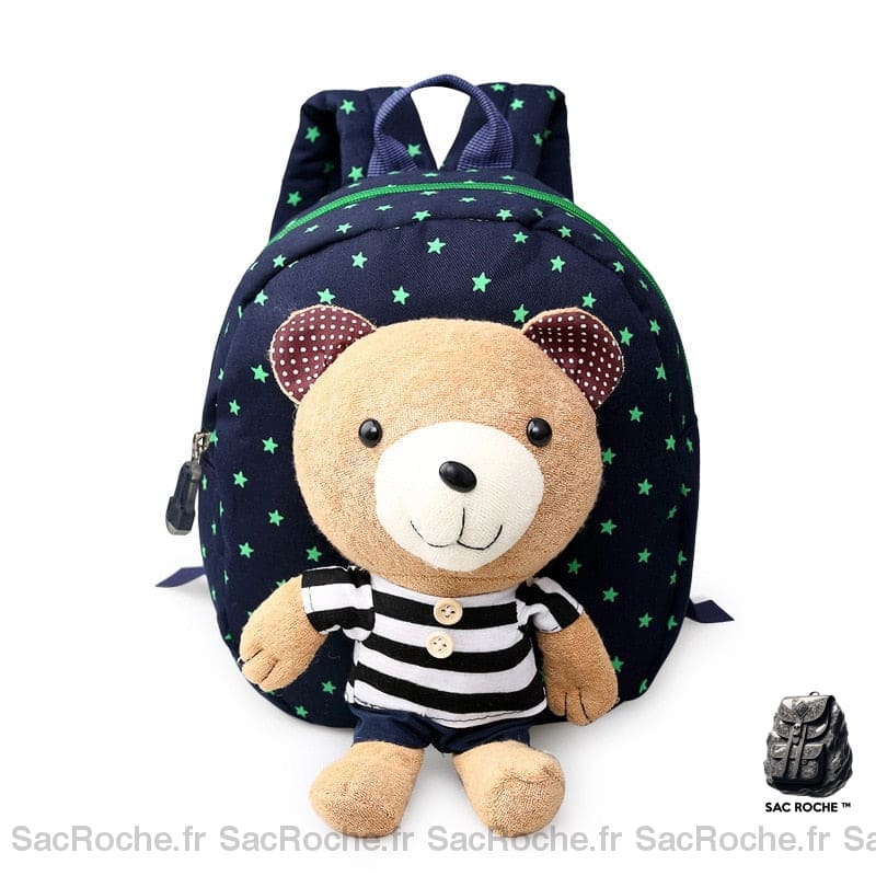 Sac À Dos Ourson Peluche Maternelle Enfant