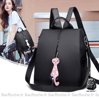 Sac à dos Oxford femme avec pendentif - Sac Roche ™