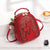 Sac à dos paillettes chat simili cuir - modèle Rouge - Sac Roche ™