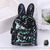 Sac à dos paillettes oreilles lapin - modèle Noir - Sac Roche ™