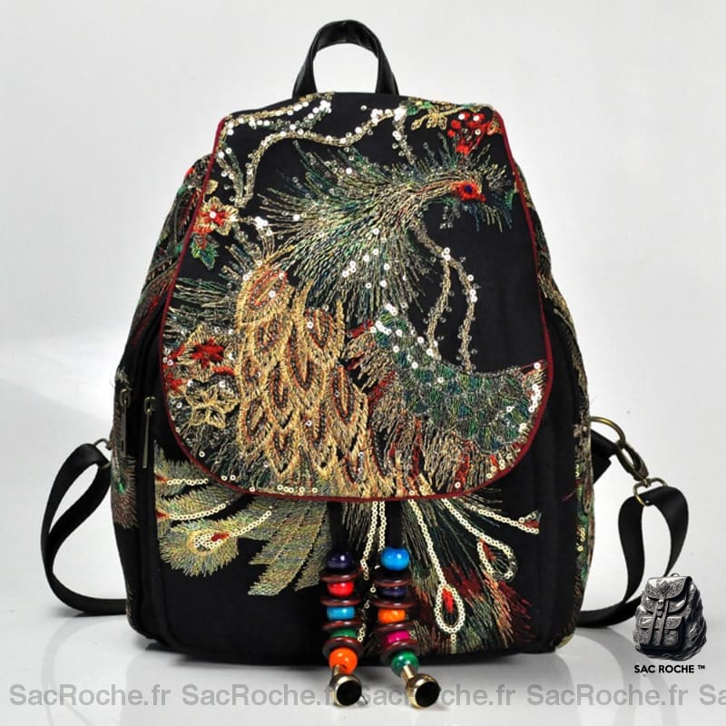 Sac À Dos Paillettes Vintage Femme