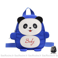 Sac à dos panda écolier - modèle Bleu - Sac Roche ™