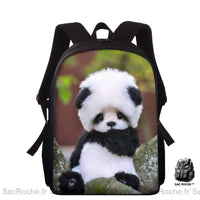 Sac À Dos Panda Naturel Bébé Enfant