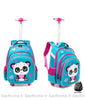Sac À Dos Panda Roulettes Pour Filles Enfant