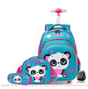 Sac À Dos Panda Roulettes Pour Filles Enfant
