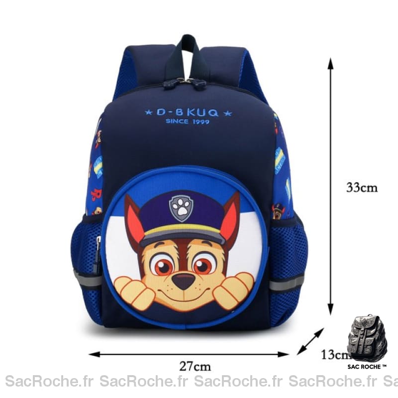 Sac À Dos Pat Patrouille Flanelle Enfant