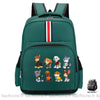 Sac à dos motif équipe Pat Patrouille vert à la mode