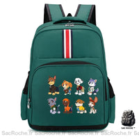 Sac à dos Pat Patrouille pour enfants - modèle Vert / S - Sac Roche ™