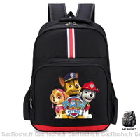 Sac à dos Pat Patrouille qualité plastique - modèle Noir / S - Sac Roche ™