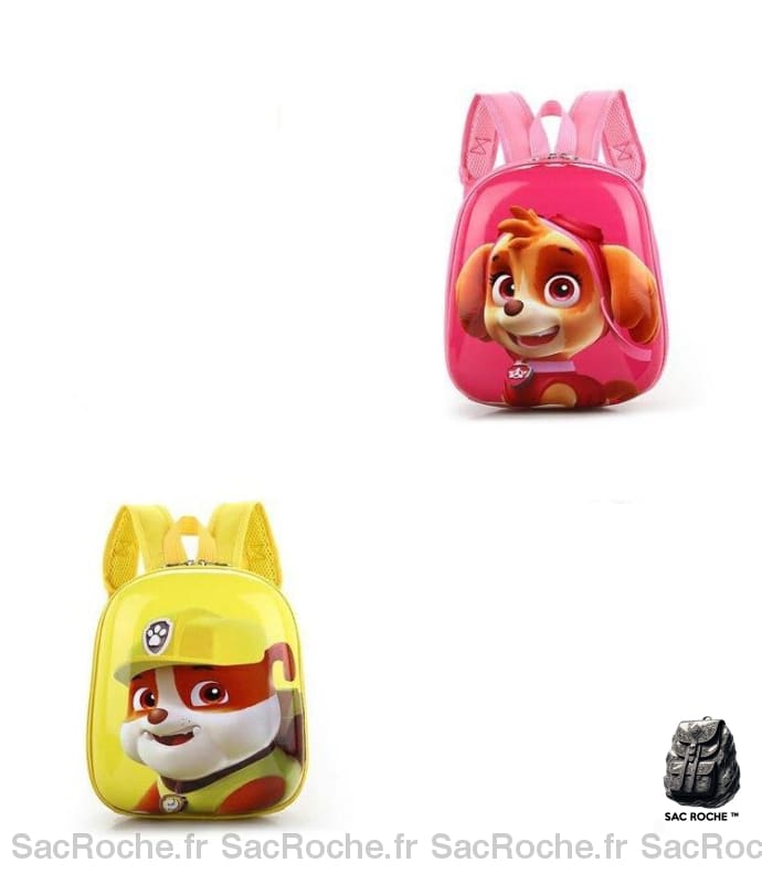 Sac À Dos Pat Patrouille Rose/Jaune Enfant