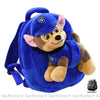 Sac à dos Pat'patrouille à peluche détachable - Bleu - Animal en peluche Sac à dos scolaire