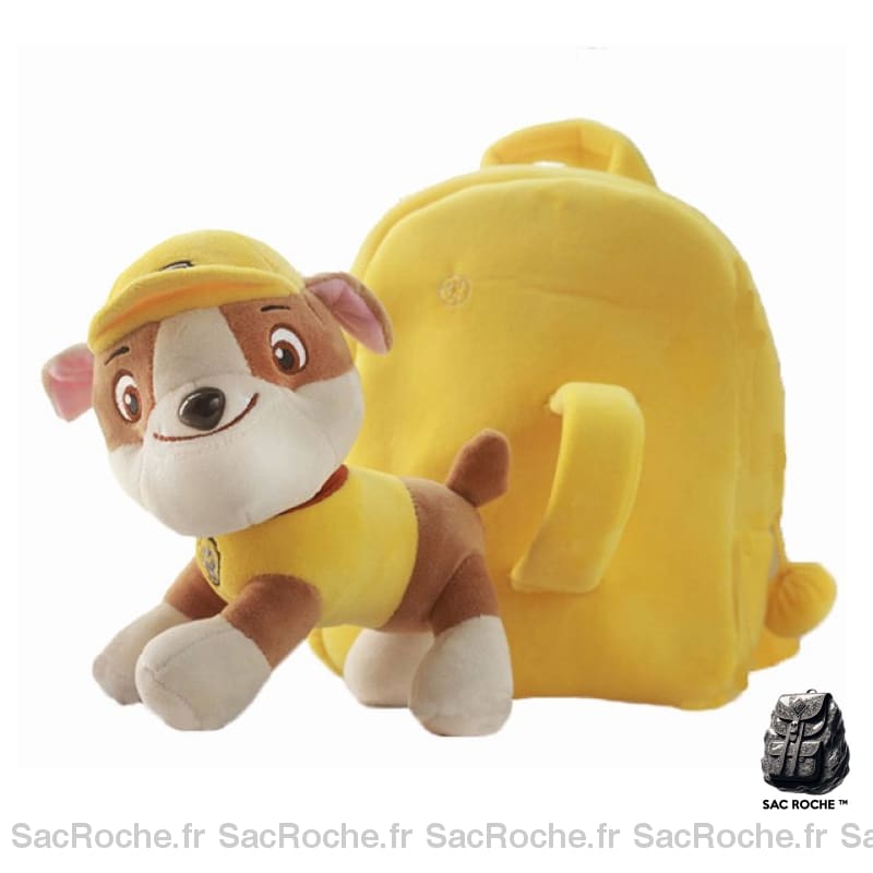 Sac À Dos Patpatrouille Avec Peluche Détachable Enfant