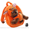 Sac à dos Pat'patrouille à peluche détachable - Orange - Chien Animal en peluche