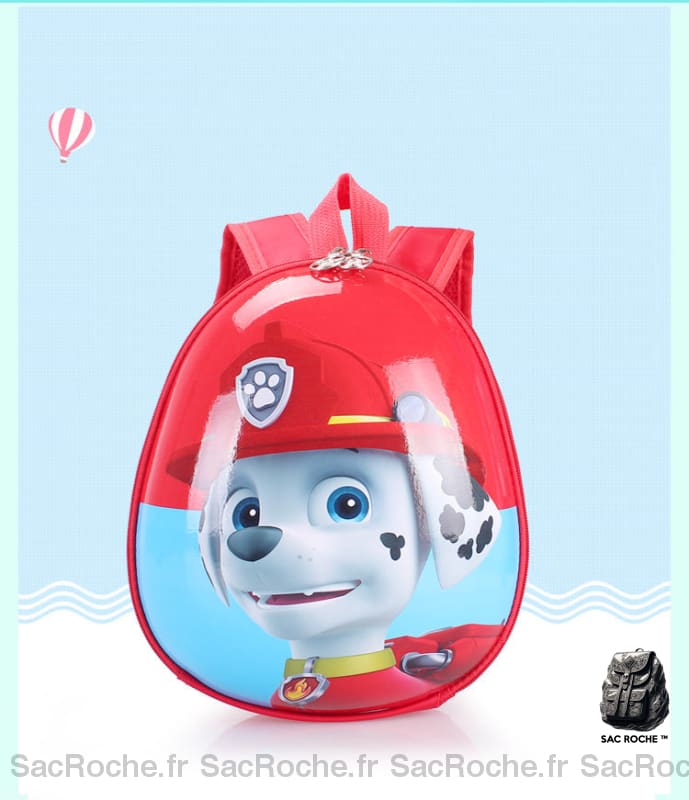 Sac À Dos Patpatrouille Coque Rigide Enfant