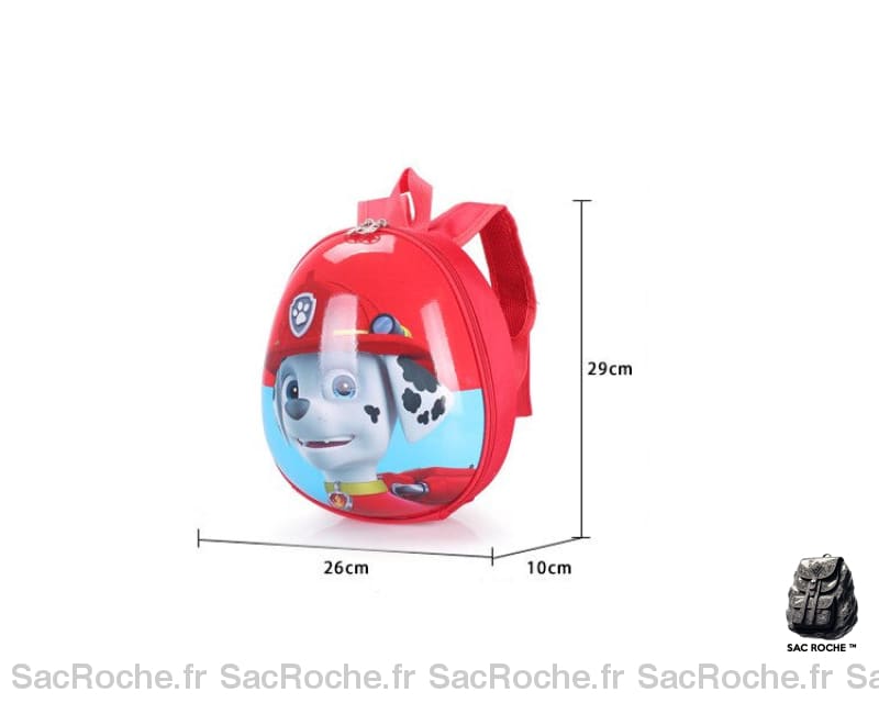 Sac À Dos Patpatrouille Coque Rigide Enfant