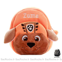 Sac à dos Pat'Patrouille enfant doux - modèle Orange - Sac Roche ™