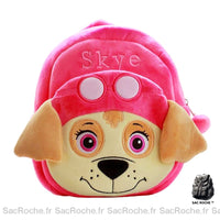 Sac à dos Pat'Patrouille enfant doux - modèle Rose - Sac Roche ™