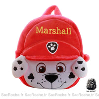 Sac à dos Pat'Patrouille enfant doux - modèle Rouge - Sac Roche ™