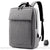 Sac à Dos PC Portable avec Chargeur USB - modèle Gris - Sac Roche ™