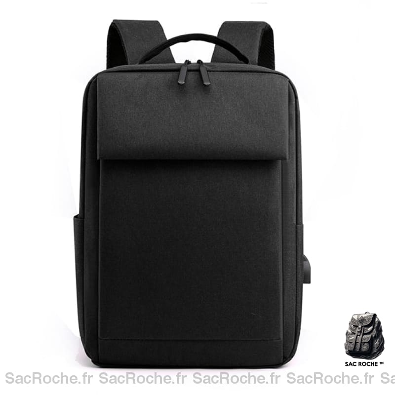 Sac À Dos Pc Portable Avec Chargeur Usb Noir Sac A Dos Ordinateur