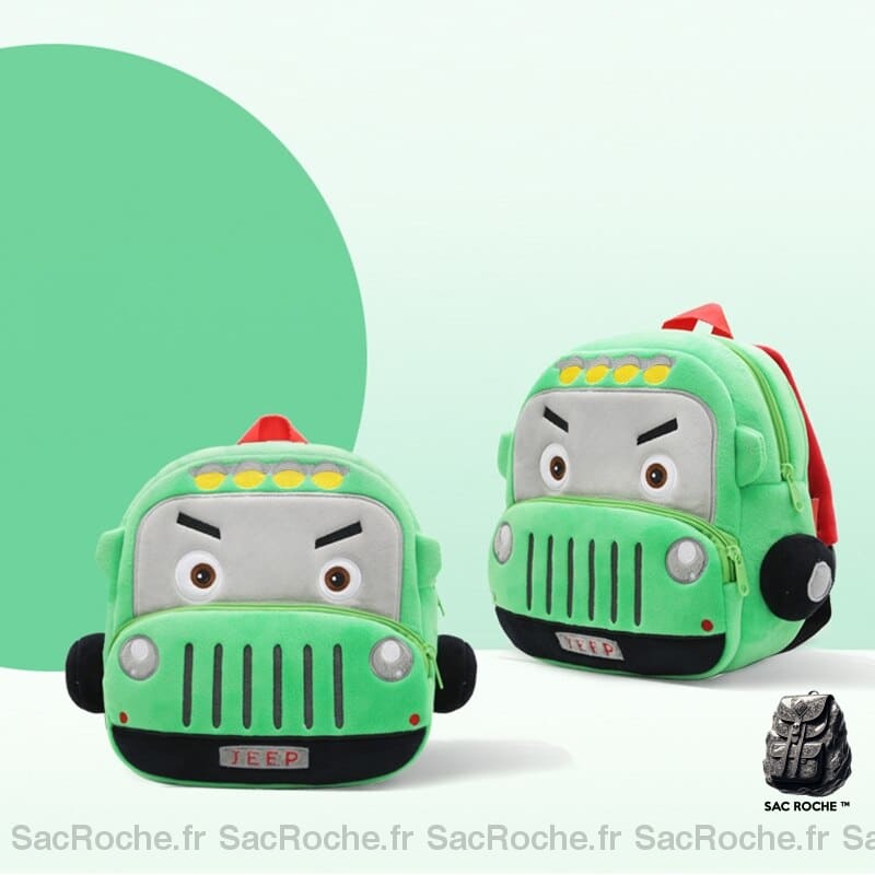 Sac À Dos Peluche Camion Incendie Enfant