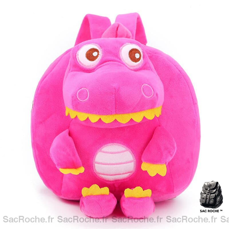 Sac À Dos Peluche Dinosaure - Maternelle Unisexe Rose Sacs Scolaire