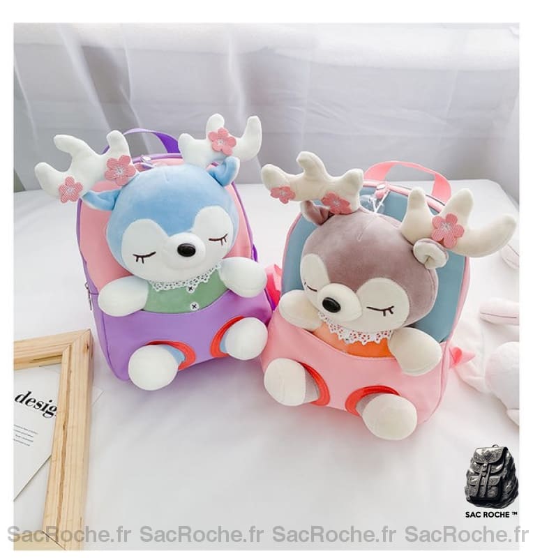 Sac À Dos Peluche Enfant École