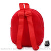 Sac À Dos Peluche Fraise Rose/Rouge Enfant