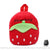 Sac à dos peluche fraise rose/rouge - modèle Rouge - Sac Roche ™