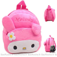 Sac À Dos Peluche Lapin Rose Petit Enfant