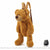 Sac à dos peluche ours enfant - modèle Marron - Sac Roche ™