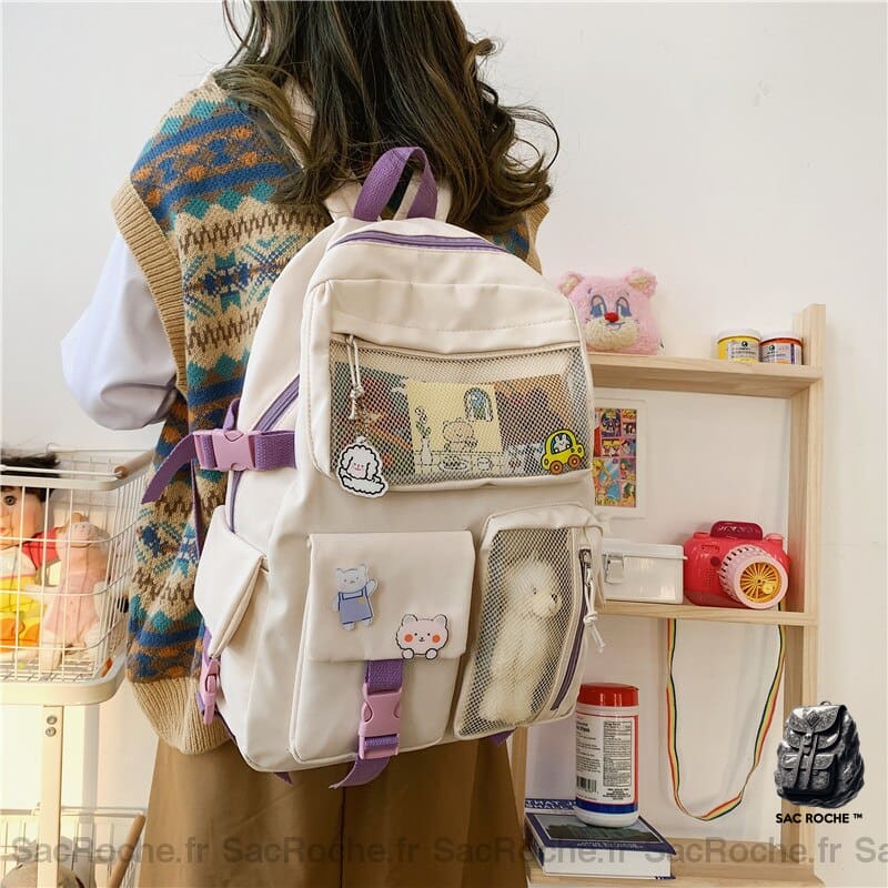 Sac À Dos Peluche Ours Filles Enfant