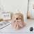 Sac à dos peluche ours mini - modèle Rose - Sac Roche ™