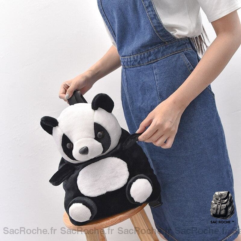 Sac À Dos Peluche Panda Adorable Enfant