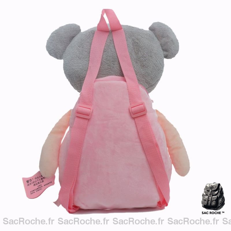 Sac À Dos Peluche Poupée Fille Enfant