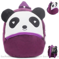 Sac à dos peluche pour bébé - modèle Violet - Sac Roche ™