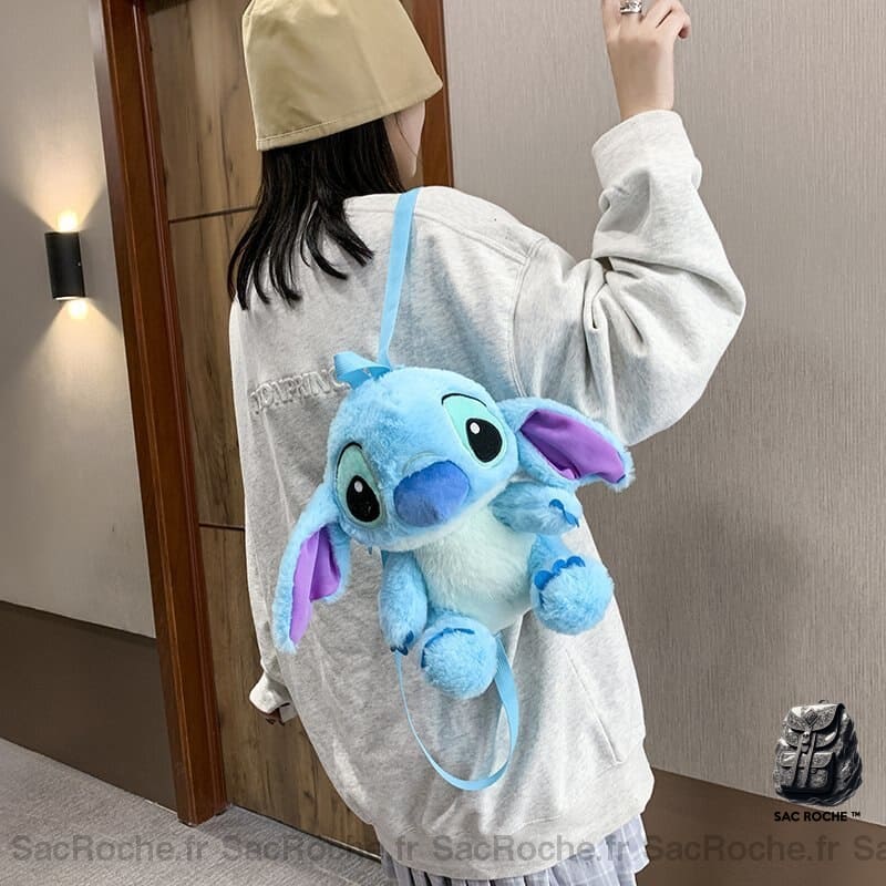 Sac À Dos Peluche Stitch Enfant