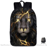 Sac à dos personnalisé avec lion divin - Sac Roche ™