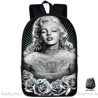Sac à Dos Personnalisé - Marilyn Monroe - Exclusif - Sac Roche ™