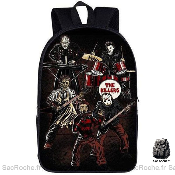 Sac À Dos Personnalisé Rockstar - Tendance Noir Sacs Dos Personnalisés