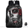 Sac À Dos Personnalisé Santa Muerte Vinyle Noir Sacs Dos Personnalisés