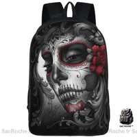 Sac à Dos Personnalisé Santa Muerte Vinyle - Sac Roche ™