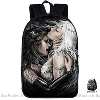 Sac À Dos Personnalisé Vampire Charnel Noir Sacs Dos Personnalisés