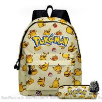 Sac À Dos Pikachu École Enfant
