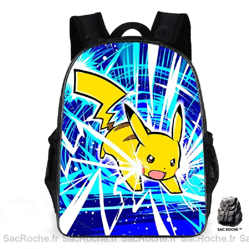 Sac À Dos Pikachu Jaune Enfant