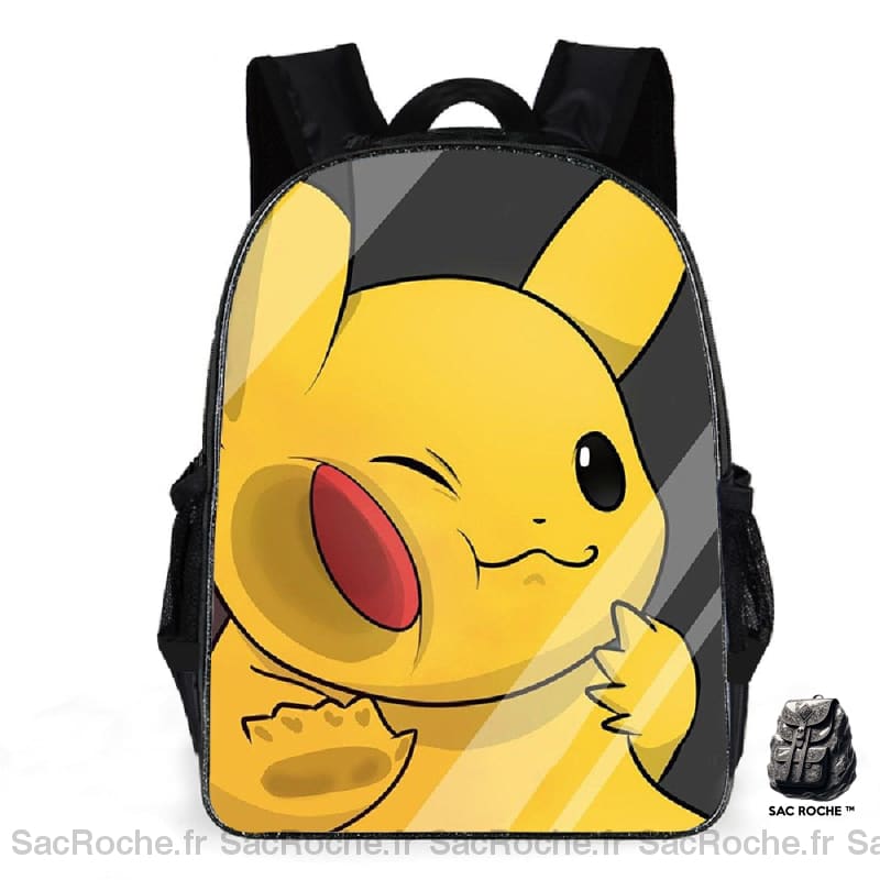 Sac À Dos Pikachu Jaune Enfant